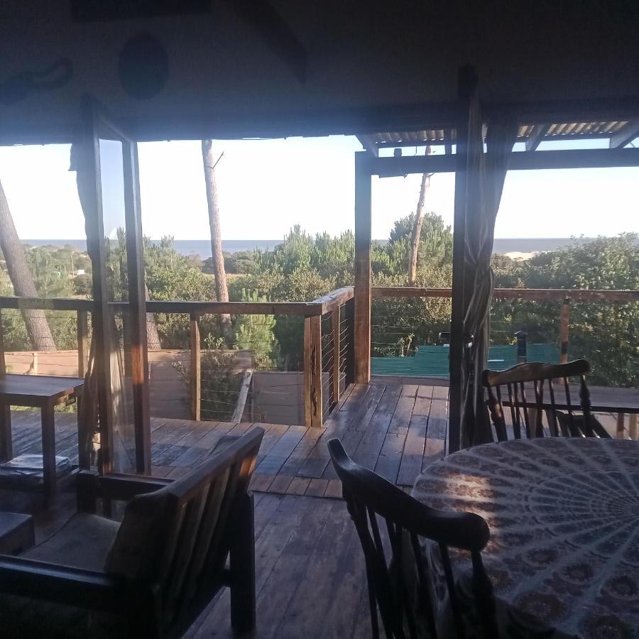 Cabana En La Playa. Ventanales Y Terraza Al Mar Salinas Esterno foto